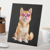 Signe De Table Shiba Inu (In SItu)