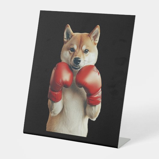 Signe De Table Shiba Inu (Recto)