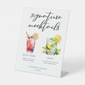 Signe De Table Shirley Temple Mojito Signature Mocktails Menu (Recto)