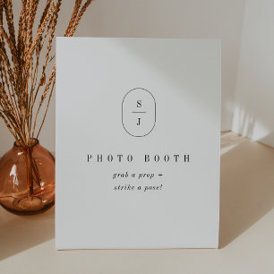 Signe De Table SHYLAH Boho Moderne Simple Mariage Photo Booth