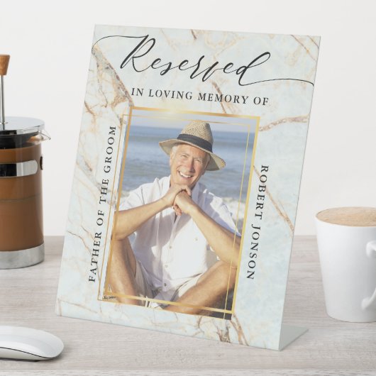 Signe De Table Siège Réservé dans Love Mémoire de (In SItu)