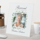 Signe De Table Siège réservé - Photo Mariage commémoratif Eucalyp (In SItu)