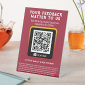 Signe De Table Signal de piédestal Moes (In SItu)