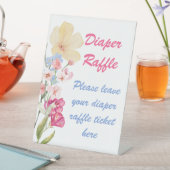 Signe De Table Signal de trapèze fleur sauvage (In SItu)