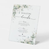 Signe De Table Signal Eucalyptus Gold Signature Boissons (Recto)