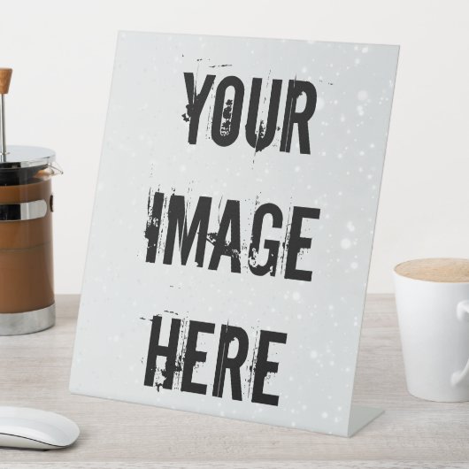 Signe De Table Signal Pedestal entièrement personnalisable (In SItu)