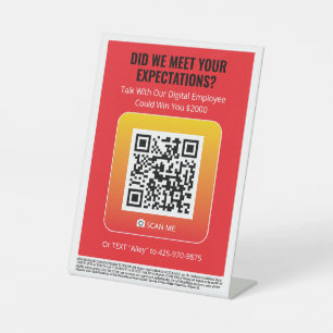 Signe De Table Signal Pedestal Genius du produit