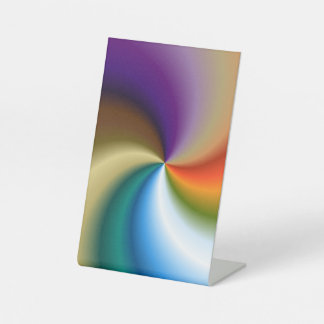 Signe De Table Signal Pedestal personnalisable pour les fêtes et