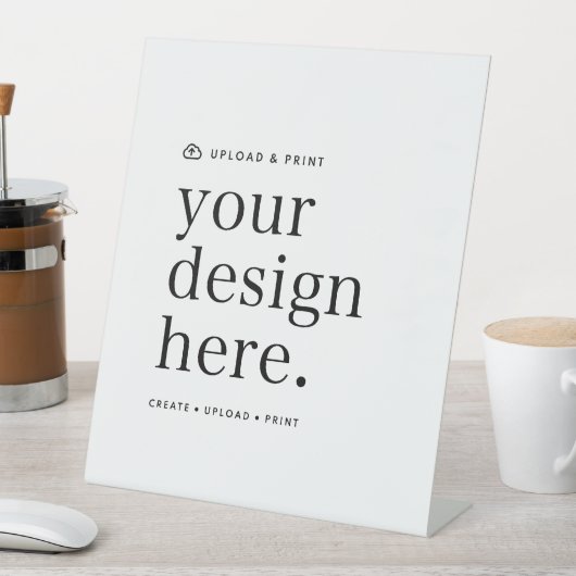 Signe De Table Signal Pedestal Votre Design Téléchargez 10" x 12" (In SItu)