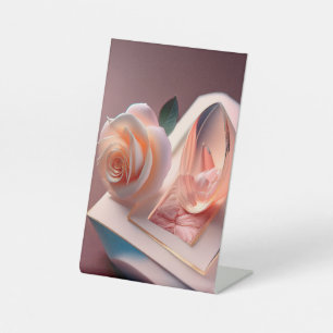 Signe De Table Signal piédestal 4x6