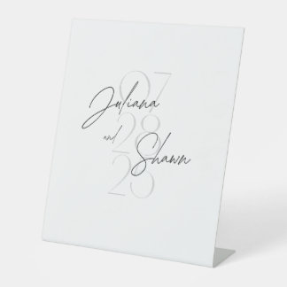 Signe De Table Signalisations pour mariages