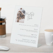 Signe De Table Signature Boissons Pet Bar Menu Piédestal Signal (In SItu)