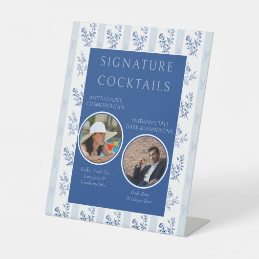 Signe De Table Signature Cocktails Chinoiserie Barre de Mariage S (Recto)