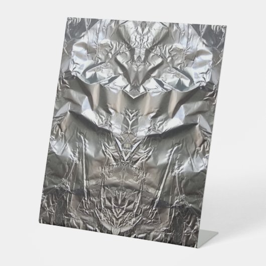 Signe De Table Silver Cyborg - par ID AD Art Gabi Zapf (Recto)