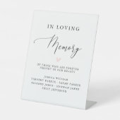 Signe De Table Simple calligraphie Mariage russe (Recto)