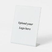 Signe De Table Simple elegant custom logo here company (Recto)