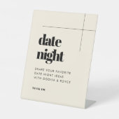 Signe De Table Simple, élégante et chic Date night idées (Recto)