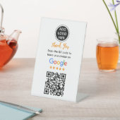 Signe De Table Simple Google Review Request|Modern Small Business (In SItu)