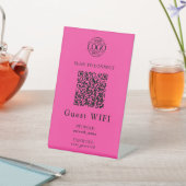 Signe De Table Simple Wifi Password &  Network | Business QR Code (In SItu)