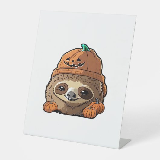 Signe De Table Sloth espuki sison halloween T-shirt classique (Recto)