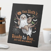 Signe De Table Sloth Halloween Sloths Cute Bat Vampire Essentiel (In SItu)
