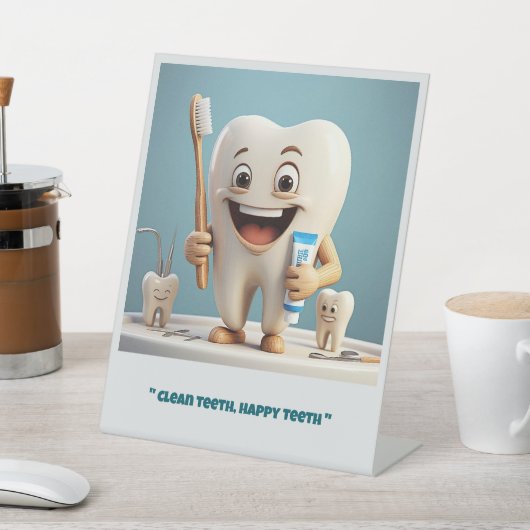 SIGNE DE TABLE " SMILING DOTH " (In SItu)