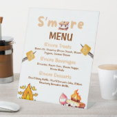Signe De Table S'more Bar Menu Smore Bar S'mores Station Out (In SItu)