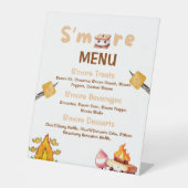 Signe De Table S'more Bar Menu Smore Bar S'mores Station Out (Recto)