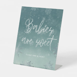 Signe De Table Snowflakes Baby shower Baby Sweet