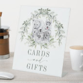 Signe De Table Soft Winter Holiday Animaux artistiques Cartes et (In SItu)