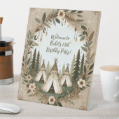 Signe De Table Soirée d'apéritif de la forêt de Boho enchantée (In SItu)