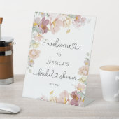 Signe De Table Soirée de mariée Fleur sauvage élégante bienvenue (In SItu)