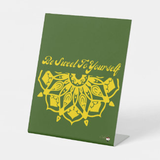 Signe De Table Sois Douce Pour Toi-Même