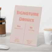 Signe De Table Son et ses boissons (In SItu)