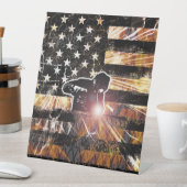 Signe De Table Soudage des étincelles et flammes (In SItu)