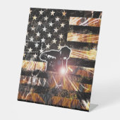 Signe De Table Soudage des étincelles et flammes (Recto)