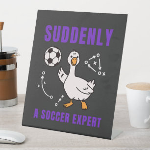 Signe De Table Soudain un expert de football