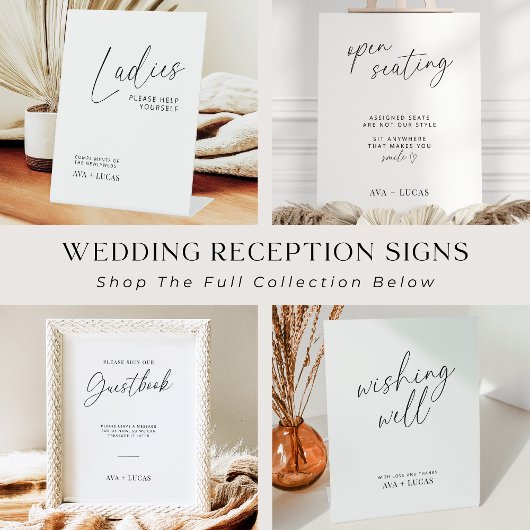 Signe De Table Souhaiter Réception De Mariage De Script Bien Mini