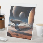 Signe De Table Spacecraft futuriste — Sci-Fi Galaxy Adventure! (In SItu)