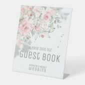 Signe De Table Sparkling Blush Peony Livre d'invité (Recto)