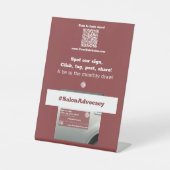 Signe De Table Spot, Click, Tag, Post, Share! (Recto)