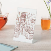 Signe De Table St Catherine s'oppose aux universitaires par Masol (In SItu)