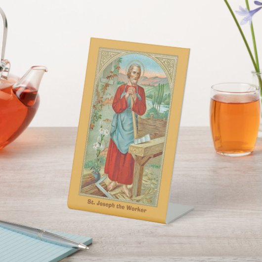 Signe De Table St. Joseph le travailleur (BK 31) (In SItu)