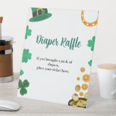 Signe De Table St Patrick Baby shower d'aquarelle tombole (In SItu)
