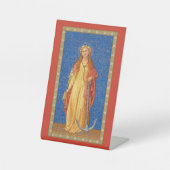 Signe De Table St. Philomena avec Ancre (SNV 051) (Recto)