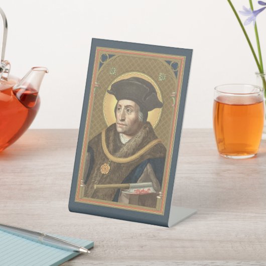 Signe De Table St. Thomas More (SAU 026) (In SItu)
