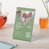 Signe De Table Stand Palm Regensy Paradise (In SItu)