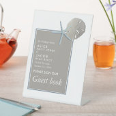 Signe De Table Starfish and Sand Dollar - Mariage plage (In SItu)