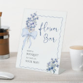 Signe De Table Station de Fête des mariées de Bow de Calla Lily (In SItu)