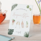 Signe De Table Station de Hangover de la soirée de bachelorette p (In SItu)